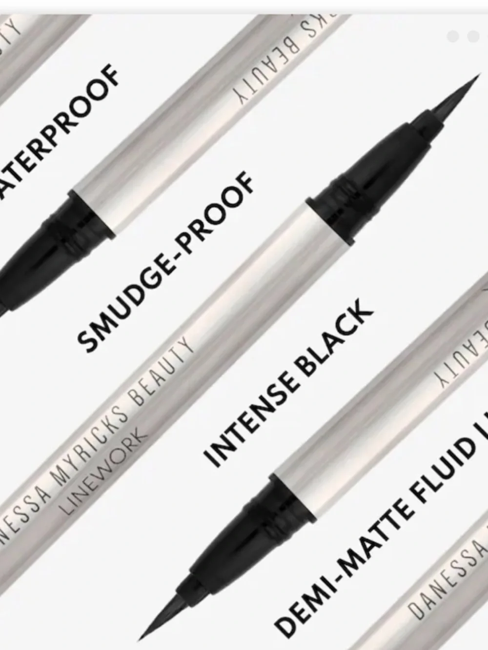 Danessa Myricks Beauty Linework Paintbrush Fluid Eyeliner - BRAND NEW